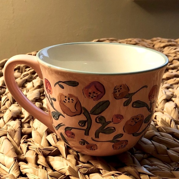Opalhouse Stoneware Mug - Pink with Floral Design - Picture 3 of 7